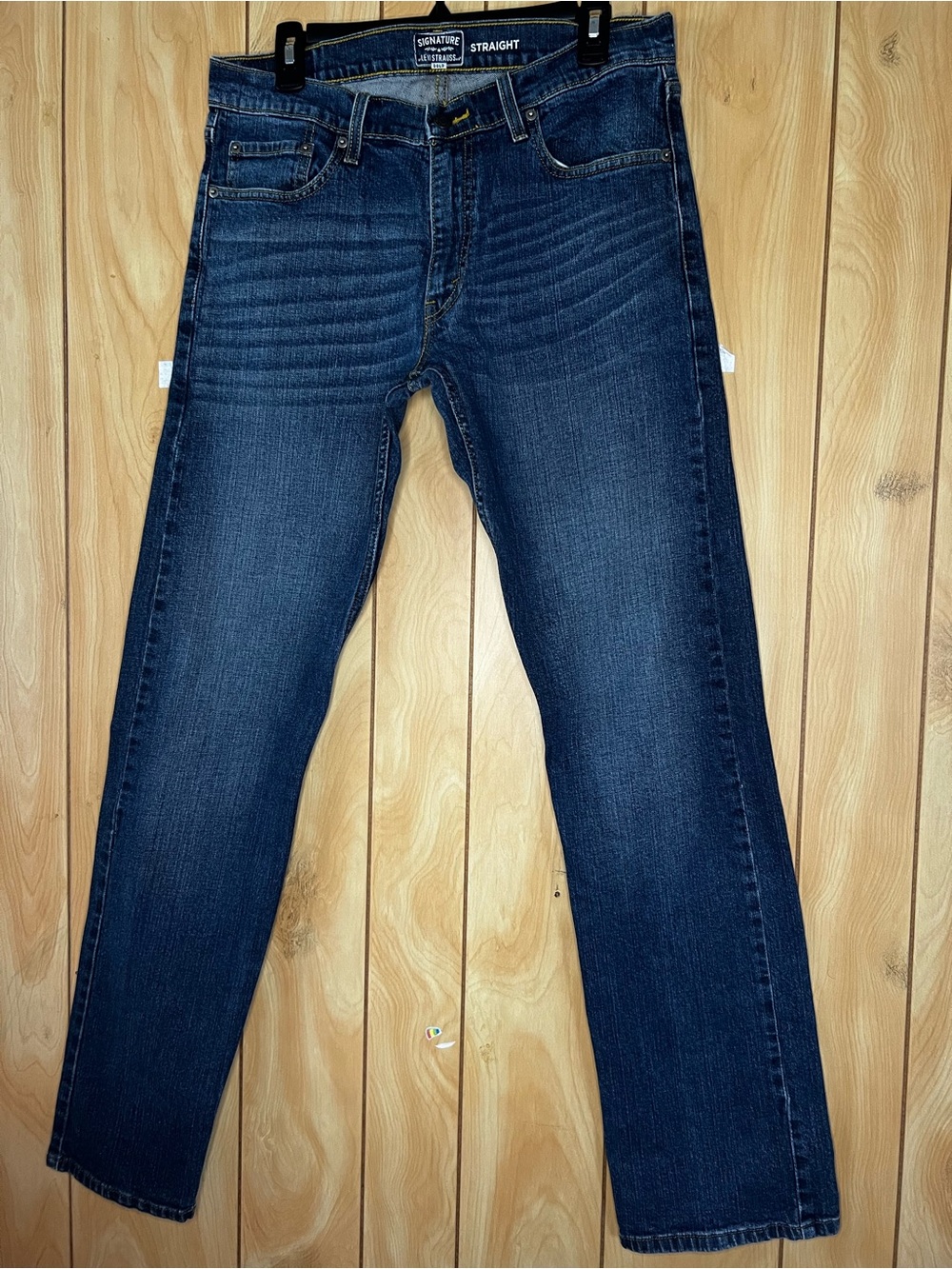 Levi's Men's Straight Dark Indigo Jeans